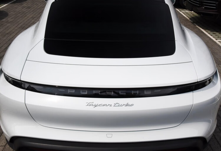 于保时捷尾标911taycan992车标字标electric侧标 turbo标 亚光黑s