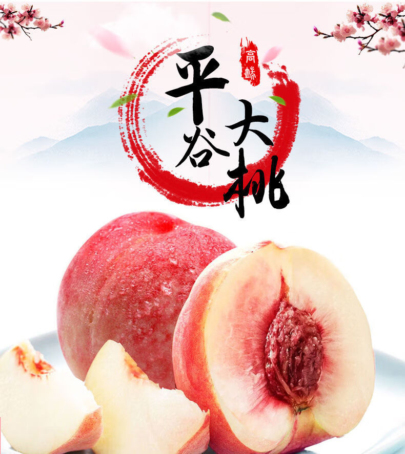 【中秋热购】正宗北京平谷大桃子水果新鲜水蜜桃久保