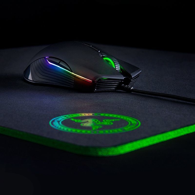 razer雷蛇鼠标锐蝮蛇竞技版粉色韦神同款有无线游戏绝地求生 黑色