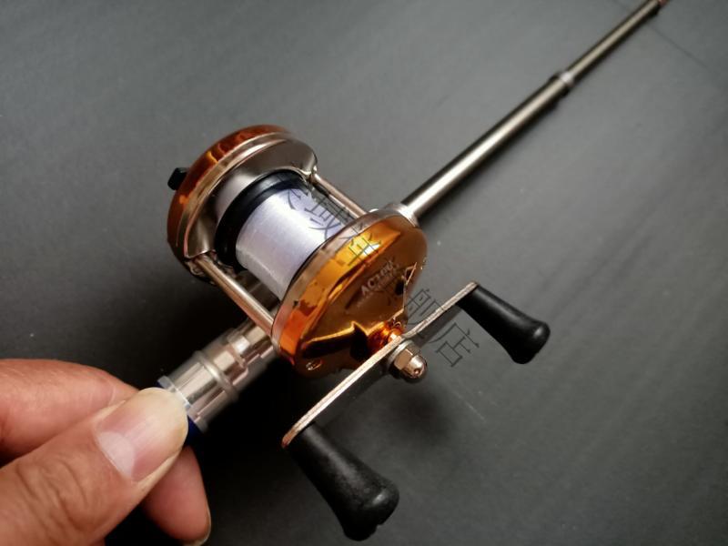 【精选品质】钢笔式钓鱼竿0631钢笔式鱼竿迷你鱼竿户外便携钓鱼竿袖珍