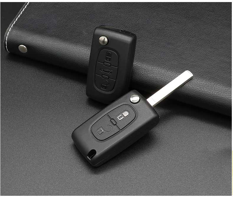 适用于标致307标志308408雪铁龙世嘉c4凯旋c5汽车遥控器钥匙外壳改装