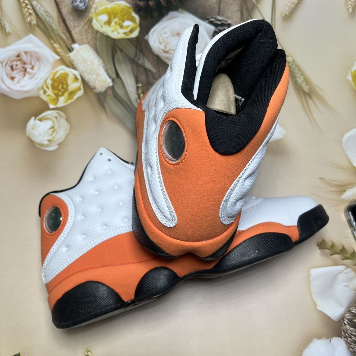 运动鞋air jordan 13 retro "starfish" 海星橙 橙色 38.
