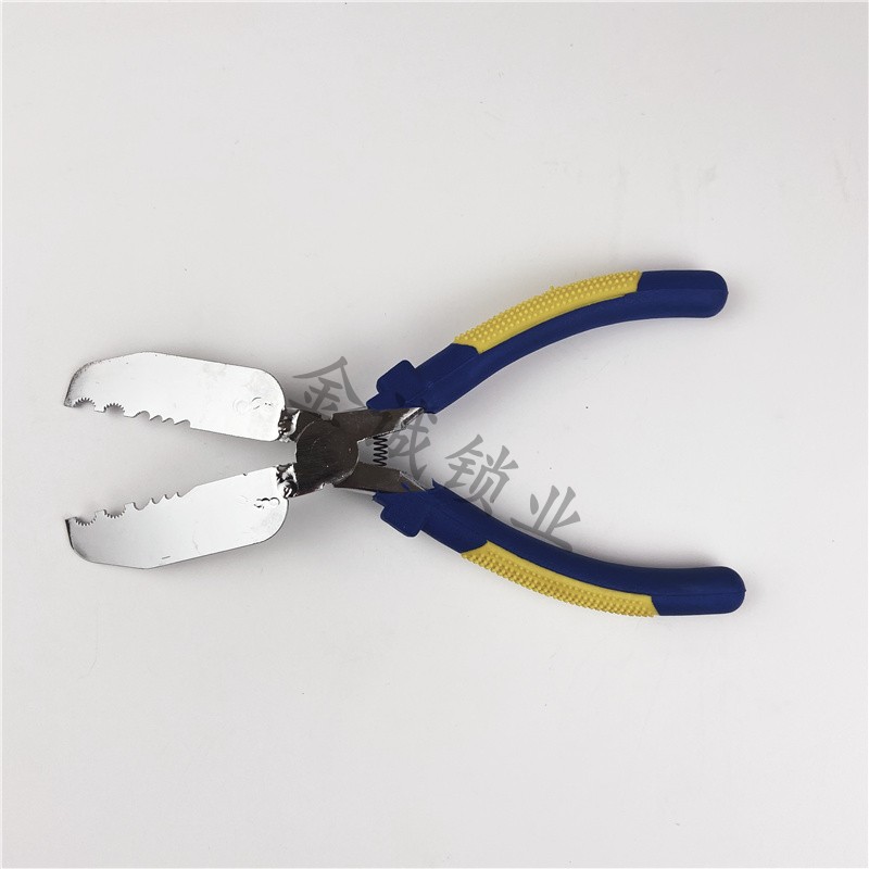 粤美瑞面板钳子拆面板工具防盗门拆面板辅助工具钳维修工猫眼钳子红柄