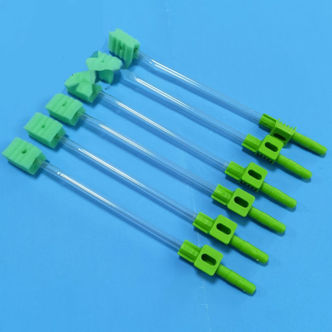 一次性使用负压吸痰牙刷海绵棒瘫痪老人病人清洁护理棒 口腔护理吸痰