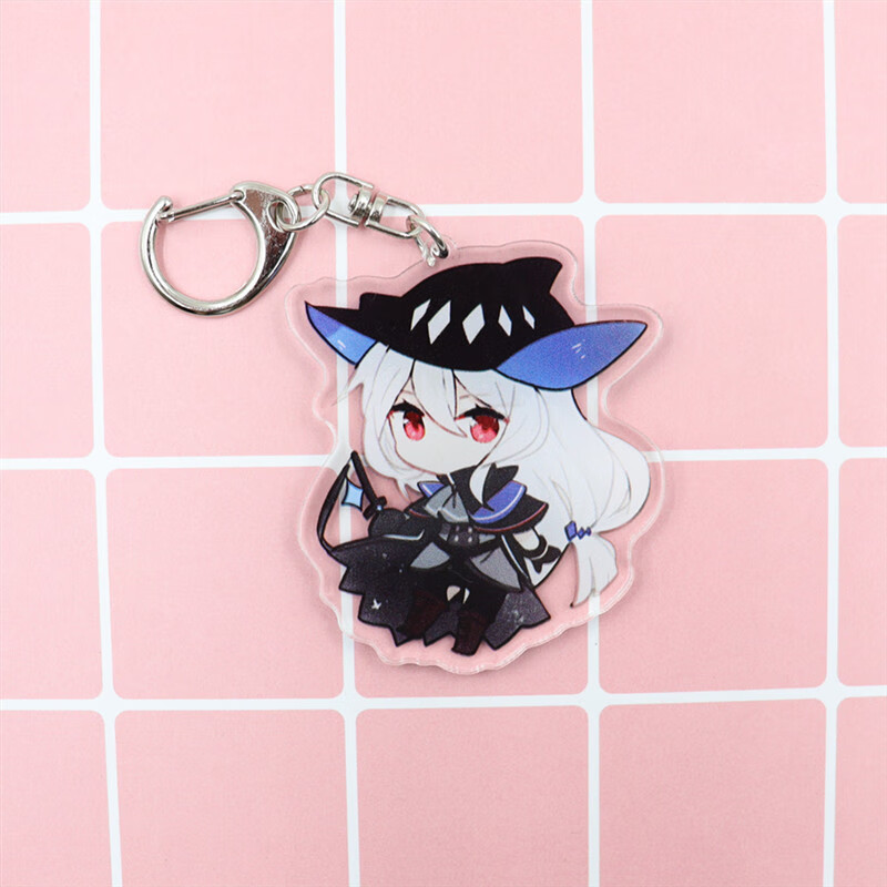 new双面夹层亚克力明日方舟德克萨斯寒武纪蓝毒动漫精美挂饰 德克萨斯