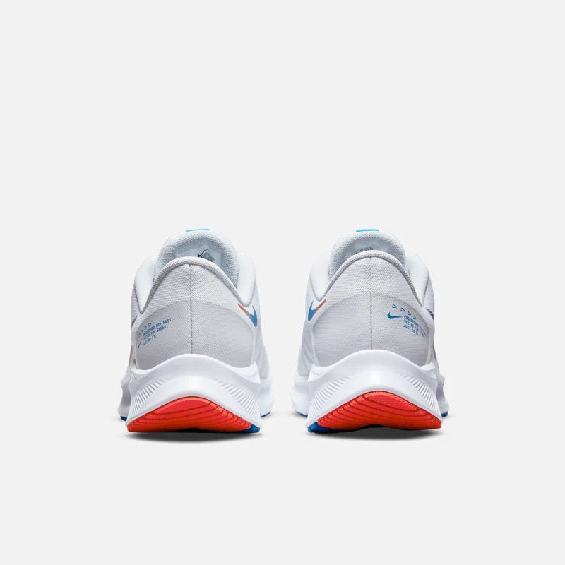 登月轻跑鞋 quest 4 男子跑步鞋学生情侣体考专用运动鞋 da1105 白绿