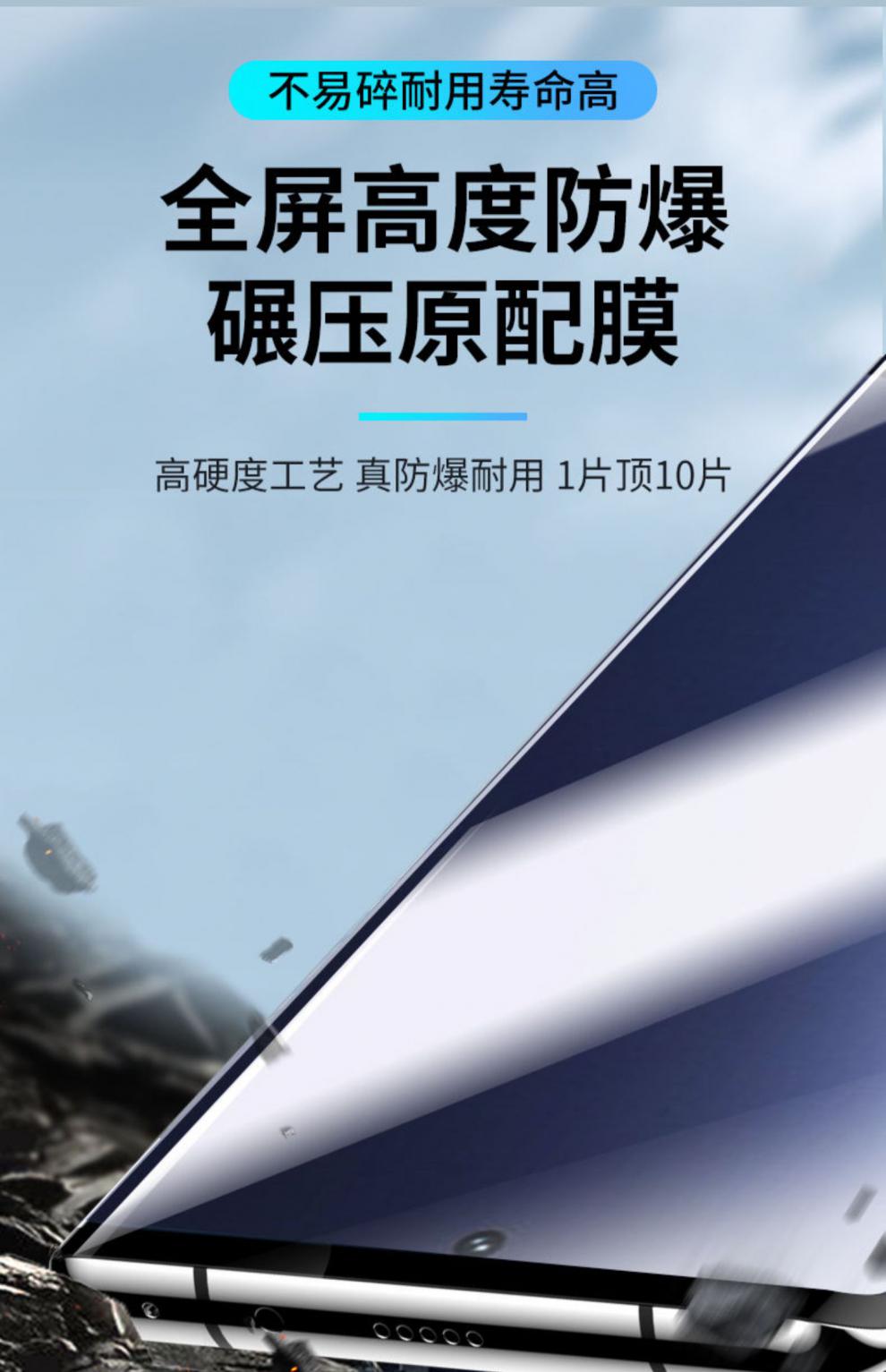 小米12x钢化膜12pro水凝膜11pro手机膜10pro全屏10s覆盖uv膜全包边