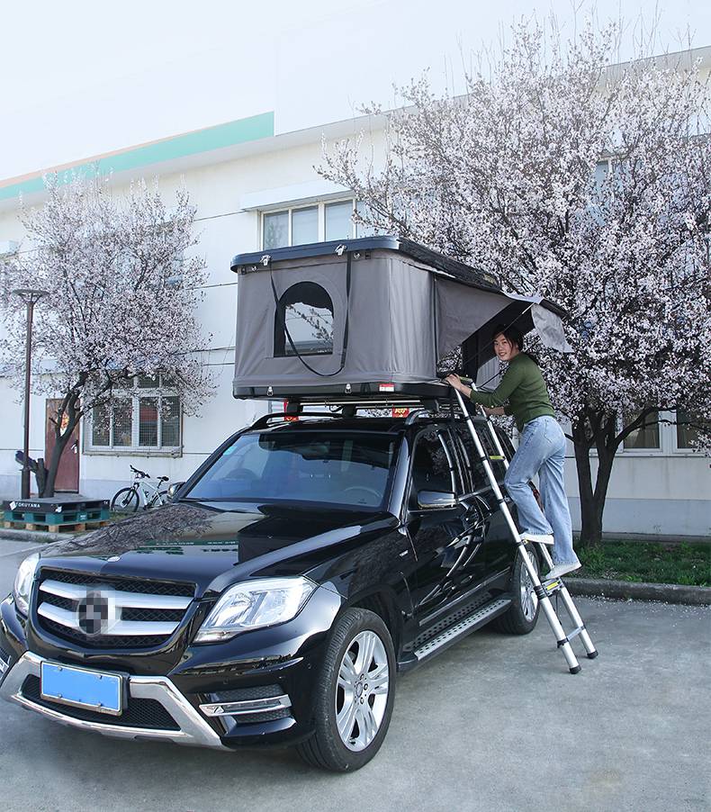 韦帕车顶帐篷液压全自动外自驾游汽车双人车载帐篷折叠硬顶壳乐享系列
