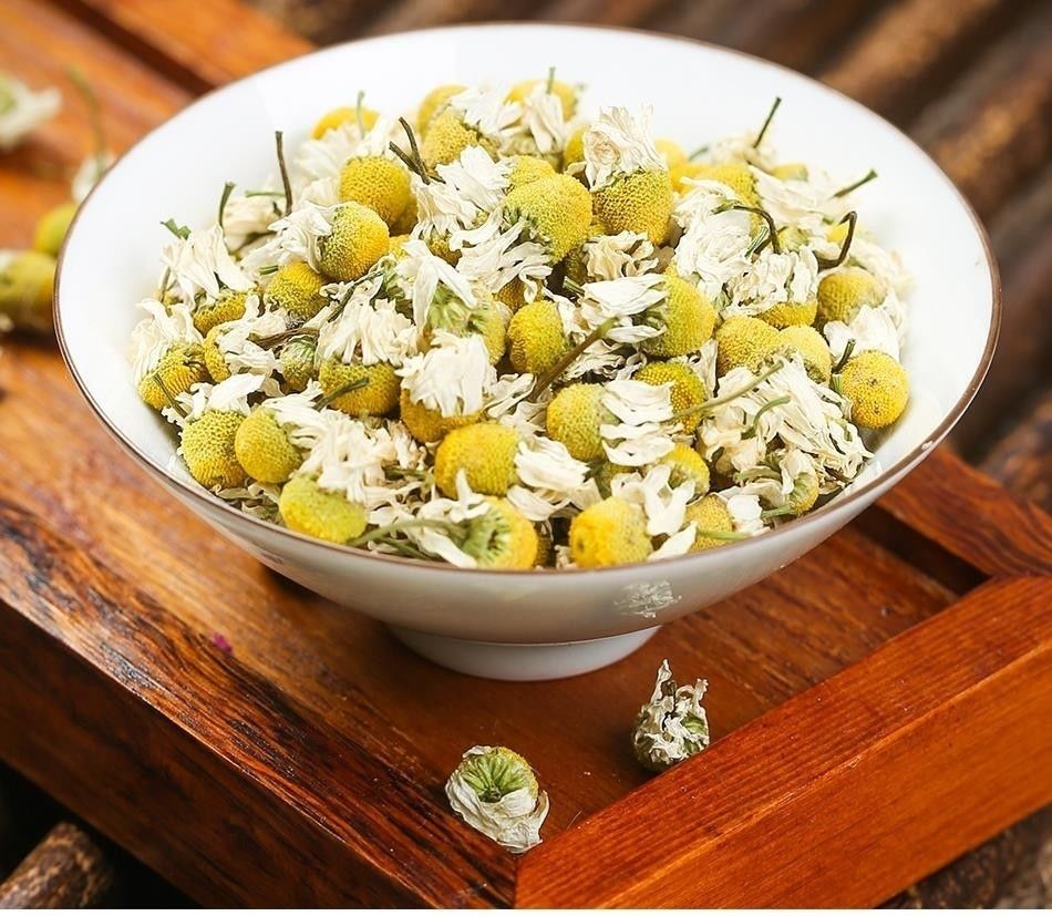 德国洋甘菊花茶120g洋甘菊茶养生花草茶泡茶饮品买12洋甘菊