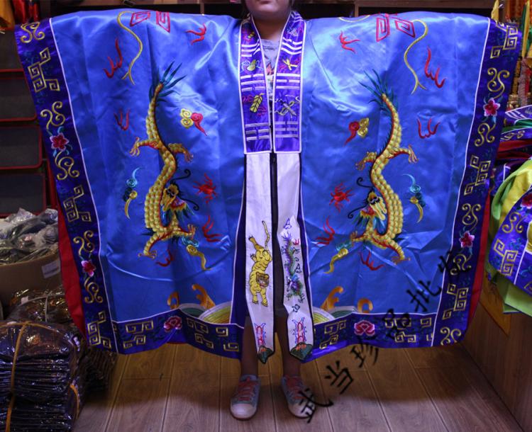 道士服装高功道家道袍做法法衣道教用品 道教服装 道袍 法袍 双龙法衣