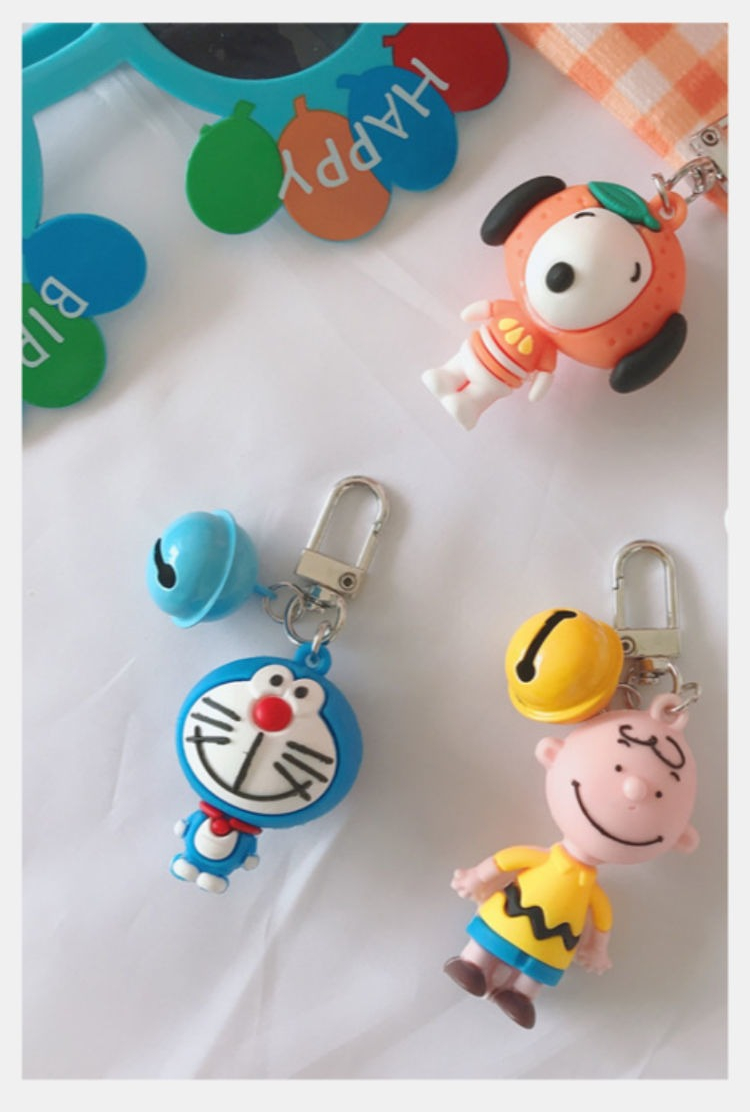 砚古 哆啦a梦钥匙扣钥匙扣可爱卡通铃铛挂件汽车钥匙书包配饰情侣闺蜜