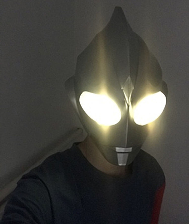 迪迦头套奥特曼头套迪迦面具cos道具变身器赛罗抖音同款紧身衣表演服