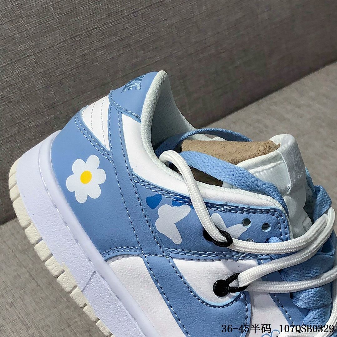 新款dunk天空蓝低帮学生经典ins男女休闲百搭运动滑板鞋dg 主图色 44.