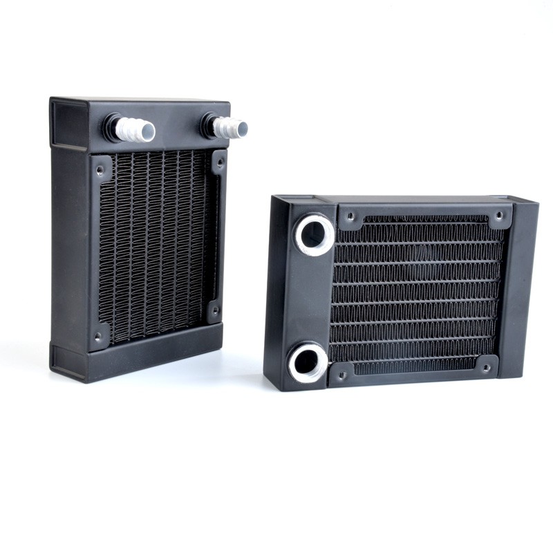 微星msi同款水冷散热器机箱纯铝8090160水冷排itx机箱迷你水冷排散热