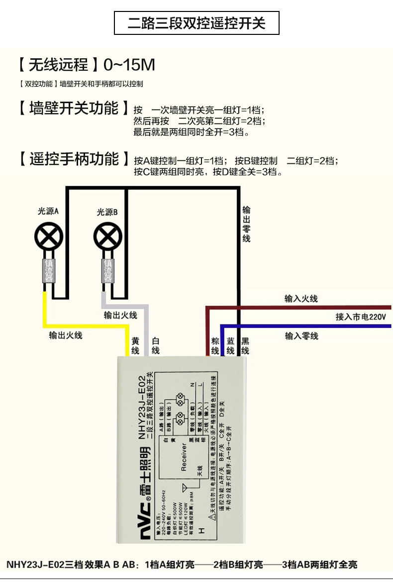 二路三段分段器接线图图片