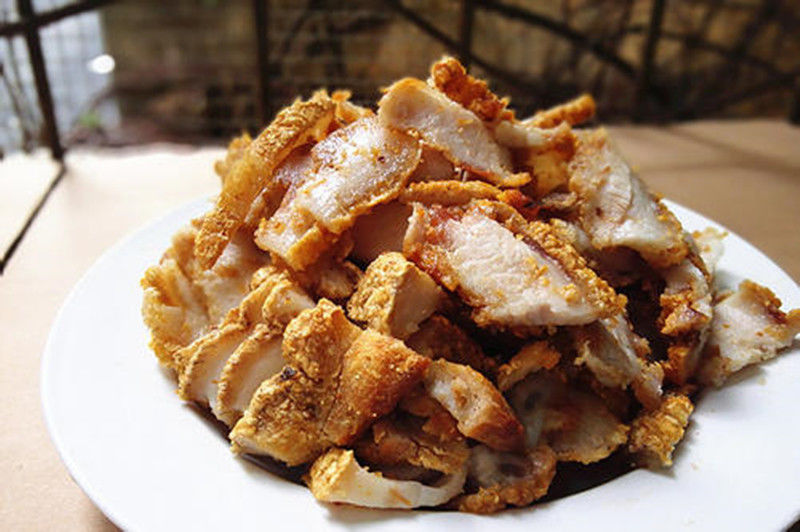 桂林米粉锅烧肉扣肉螺狮粉桂林卤菜粉配菜餐饮批发2斤脆皮锅烧肉