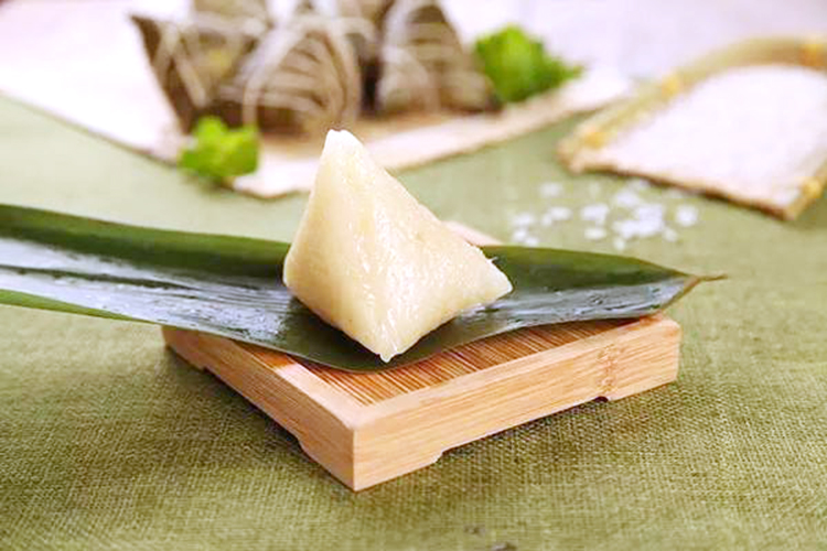 端午节迷你小粽子饭店速冻白糯米一口粽原味没有馅清水棕酒店食材