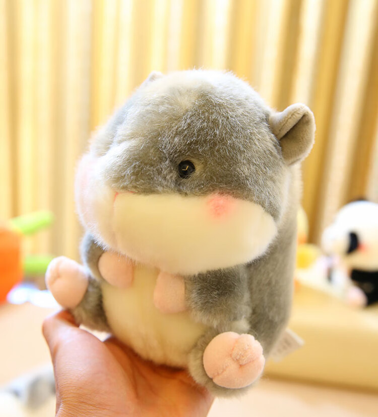 可爱仿真小猪猪企鹅熊猫动物毛绒玩具公仔迷你摆件少女心玩偶娃娃
