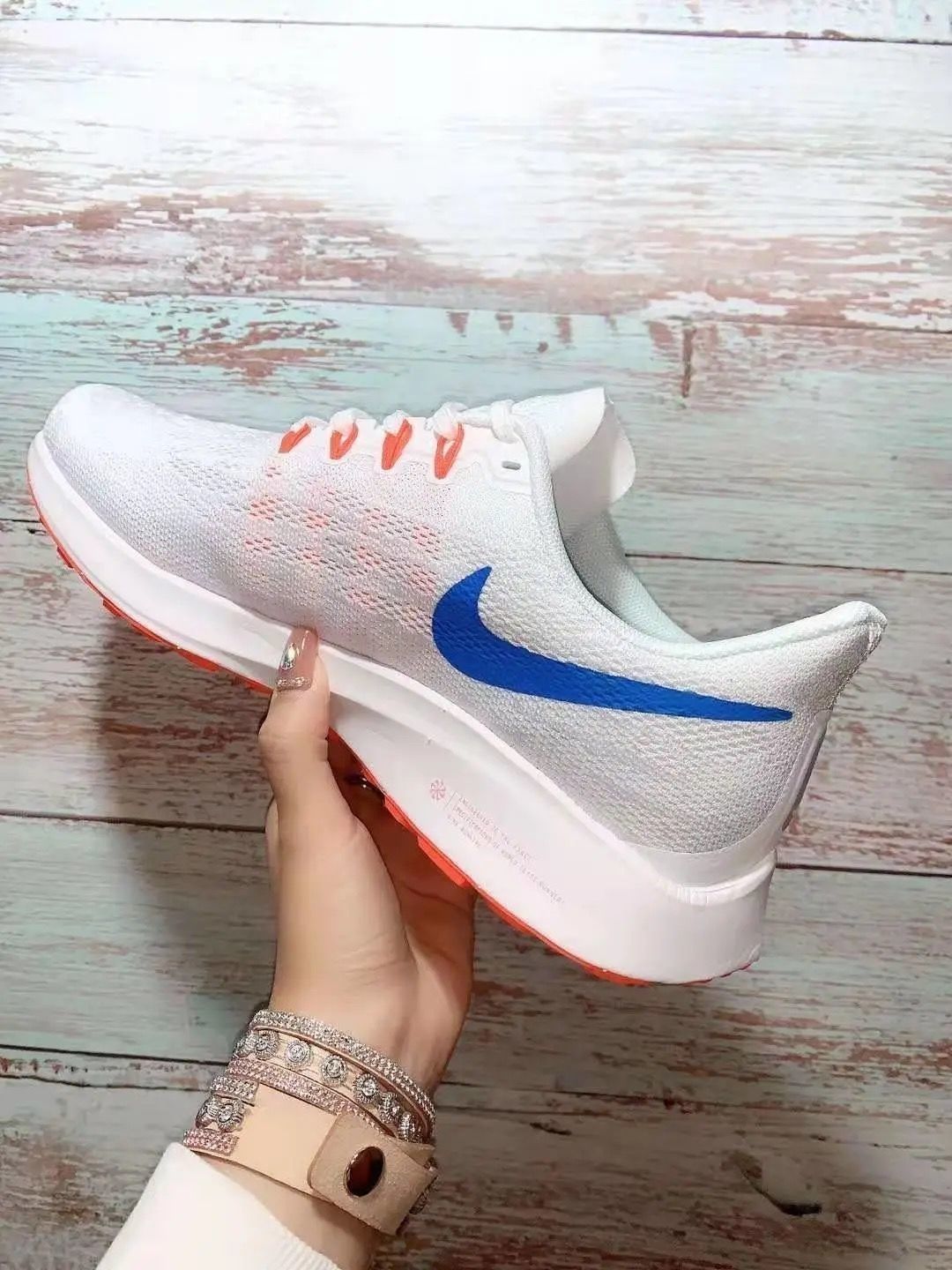 夏季登月36代airzoompegasus36代飞马男女网面透气运动跑步鞋白蓝红36