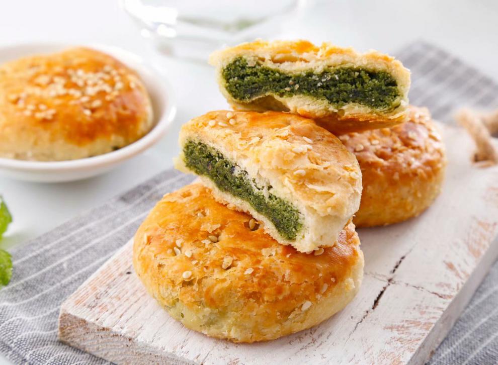 10个全国中秋月饼 海苔饼 浙江台州临海特产紫阳九九百年老店【图片 