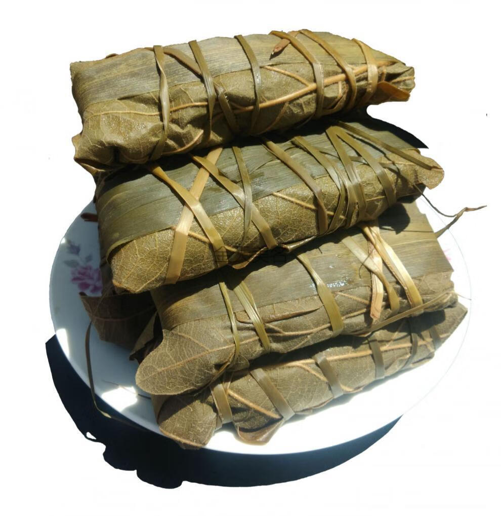 新鲜胡叶粽子槲叶菠萝粽斛包天竺山槲叶粽子白米黄米农家手工粽子