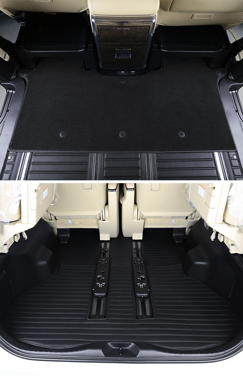 宝诗顿19款丰田埃尔法脚垫 alphard/vellfire阿尔法 威尔法港版脚垫