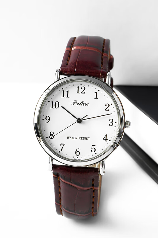 卡西欧(casio)文艺日本falcon猎鹰q&q复古极简手表女q996-304学生