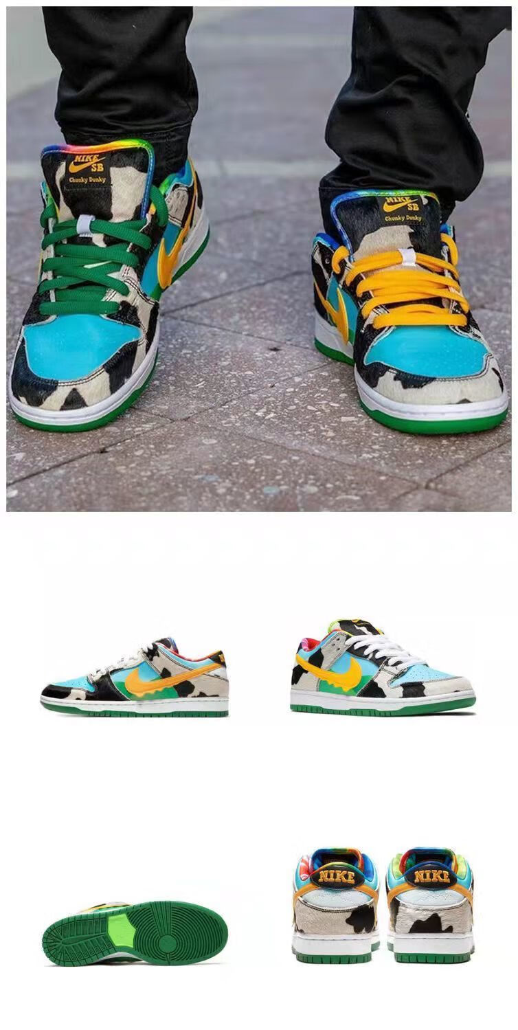 ajdunksb冰雪奇缘北卡蓝低帮板鞋aj男女学生潮流厚鞋舌运动休闲鞋子 k