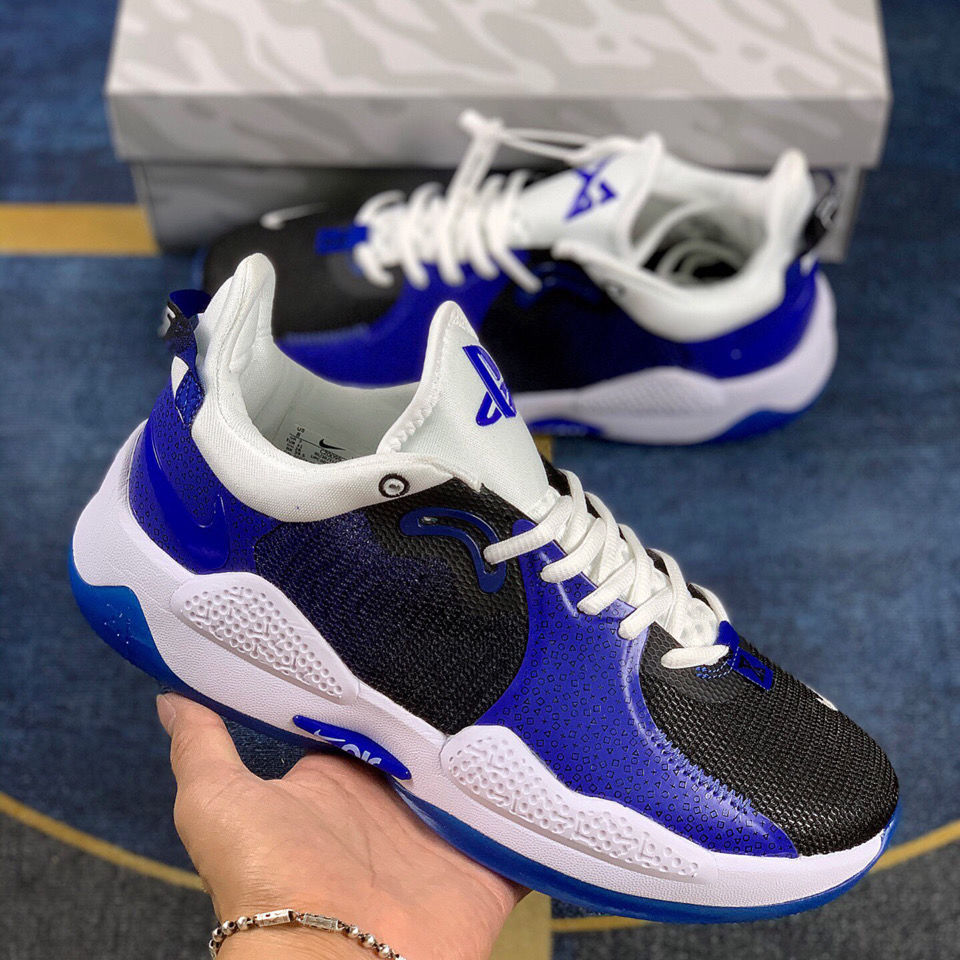 纯原pg5"turquoise"保罗乔治5男子实战磨运动蓝球鞋 6款 40【图片