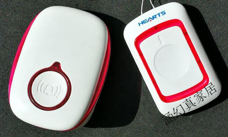 老人呼叫器无线家用床头一键紧急呼救呼唤按铃呼叫铃报警器叫人铃