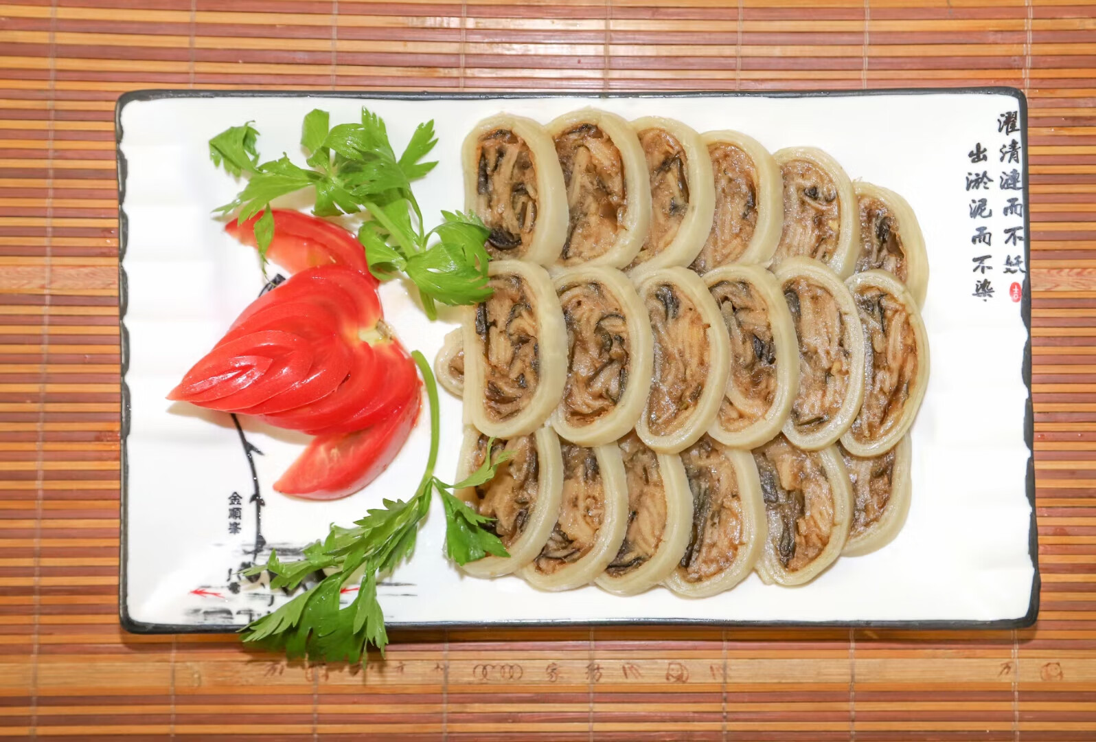 晨臻 隆尧素叠河北手工素叠子凉拌菜素肠熟食凉菜私房菜炒菜 红装6根