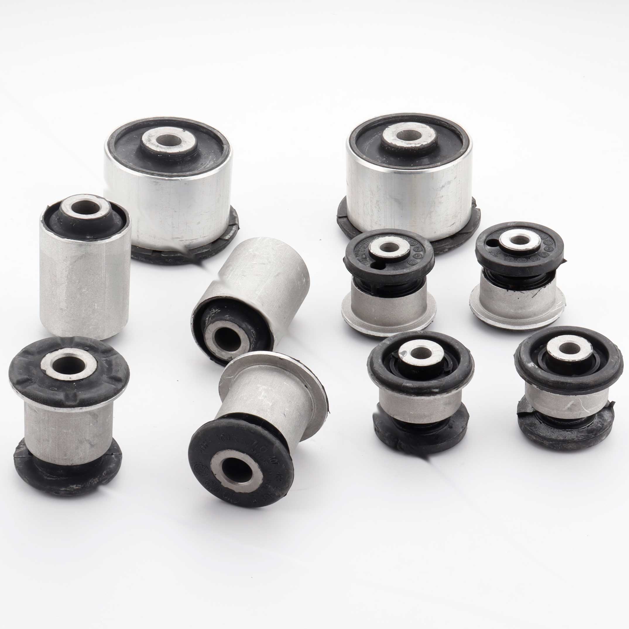 适配奥迪q7新途锐保时捷卡宴上下摆臂悬挂胶套上下摆臂衬套一车套10件