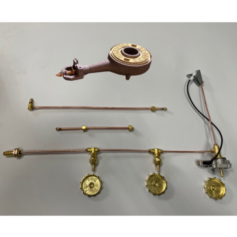 商用猛火灶配件文武灶心中压猛火炉维修改装商用液化气节能炉芯 2号灶