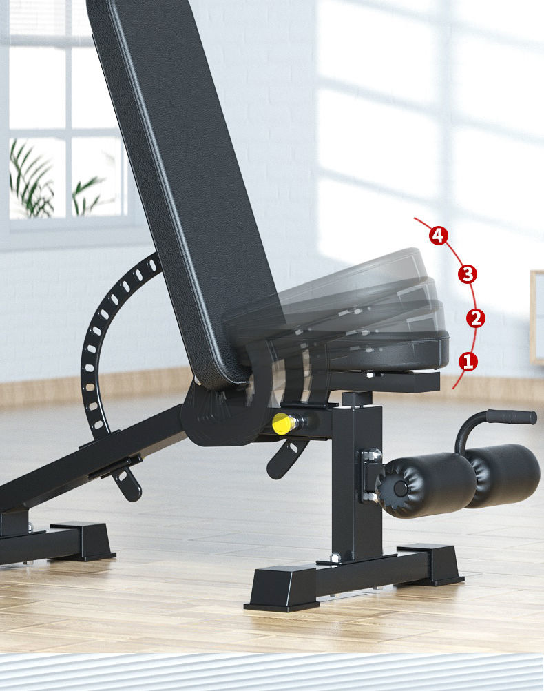 哑铃凳折叠商用可调哑铃凳多功能仰卧起坐腹肌板卧推凳飞鸟凳家用健身