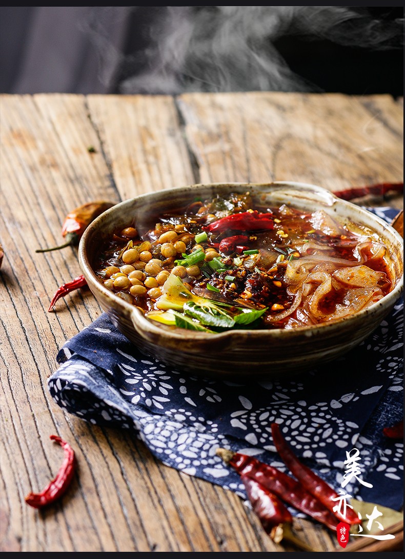 重庆宽粉特色火锅粉298g*4袋含调料包麻辣红薯粉苕粉粉条1192g