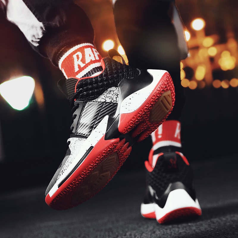 耐ke威少3代实战aj篮球鞋低帮男女学生球鞋雪花白灰全迷彩战靴 官网鞋