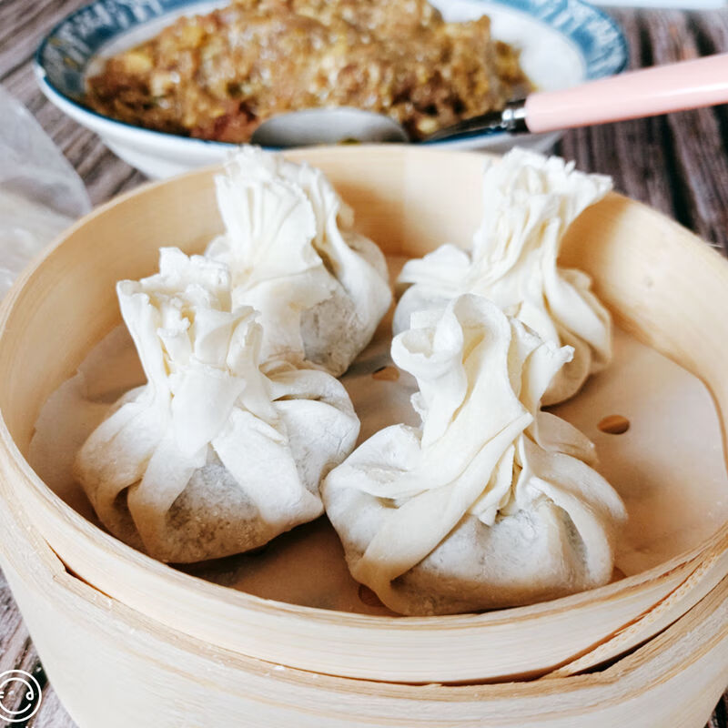 多种规格可选 手切大葱羊肉馅儿沙葱馅儿烧麦皮 2份羊肉大葱沙葱馅儿