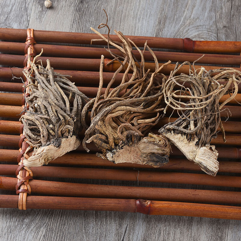 藜芦黎芦中药材新鲜干货500克新货力芦黑藜芦梨芦山葱