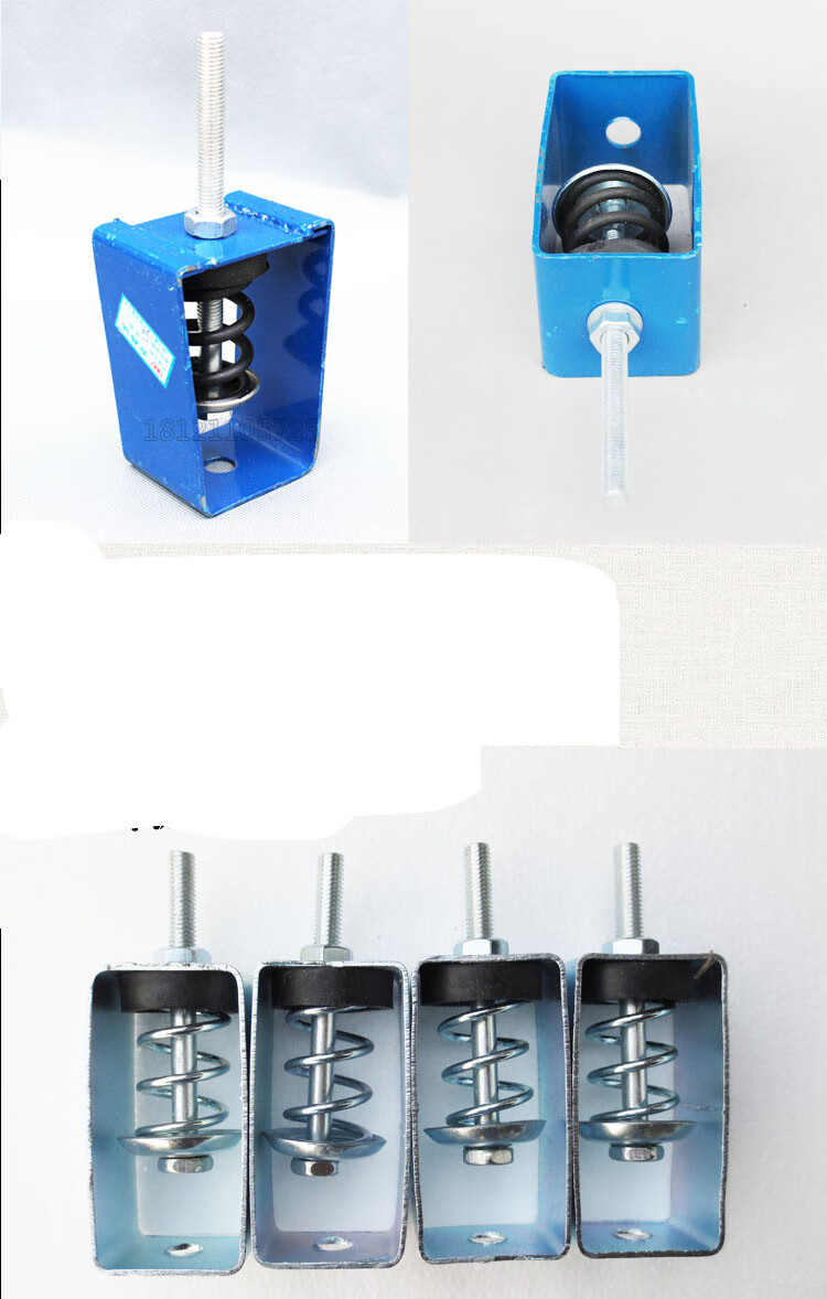 風機減震器落地阻尼彈簧水泵減震器吊式空調外機坐式設備減震墊ztg200