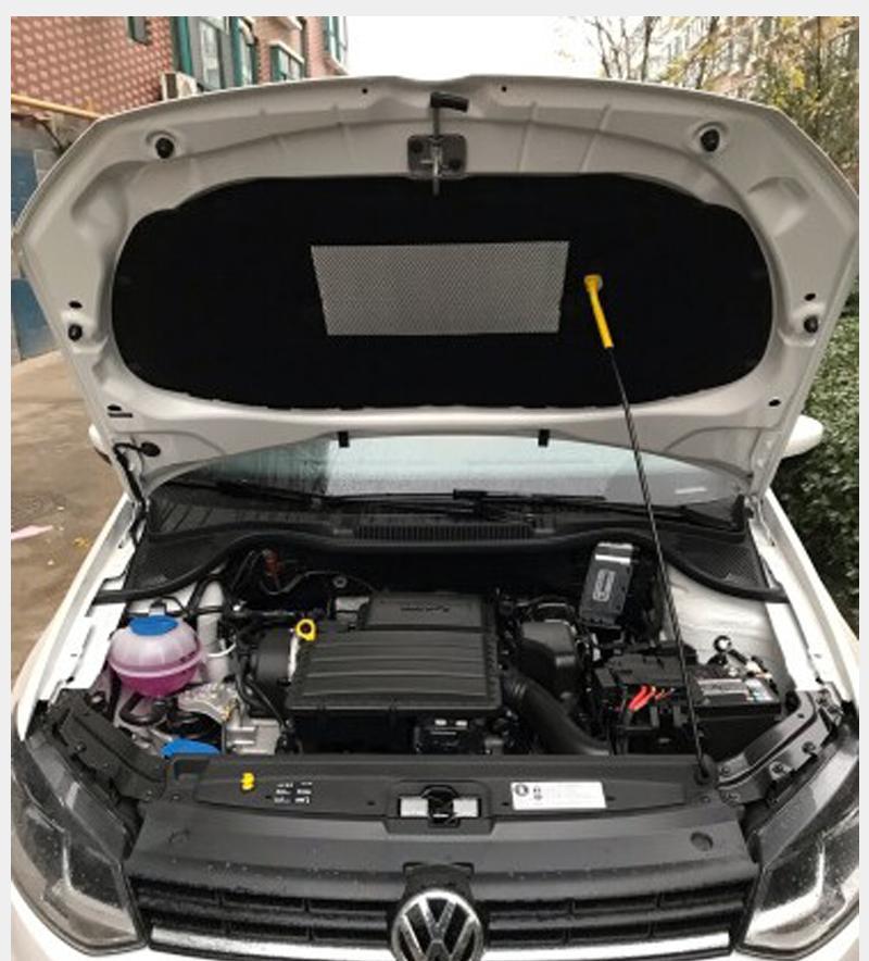 适用于大众02-20款新波罗polo引擎盖隔音棉发动机盖隔热棉老polo吸音