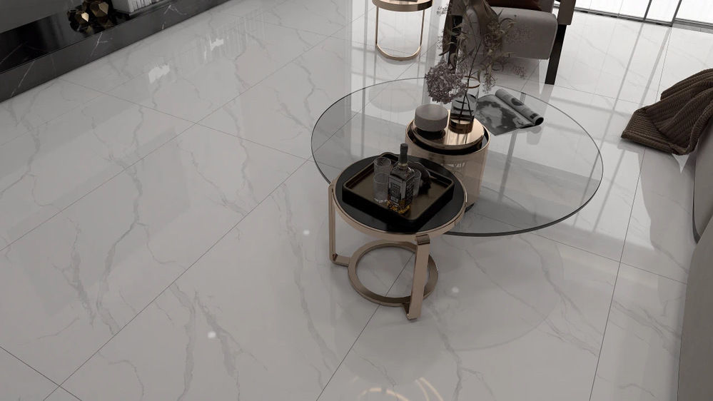 灰色通体大理石地板砖6001200客厅大厅简约现代瓷砖大板防滑耐磨 as