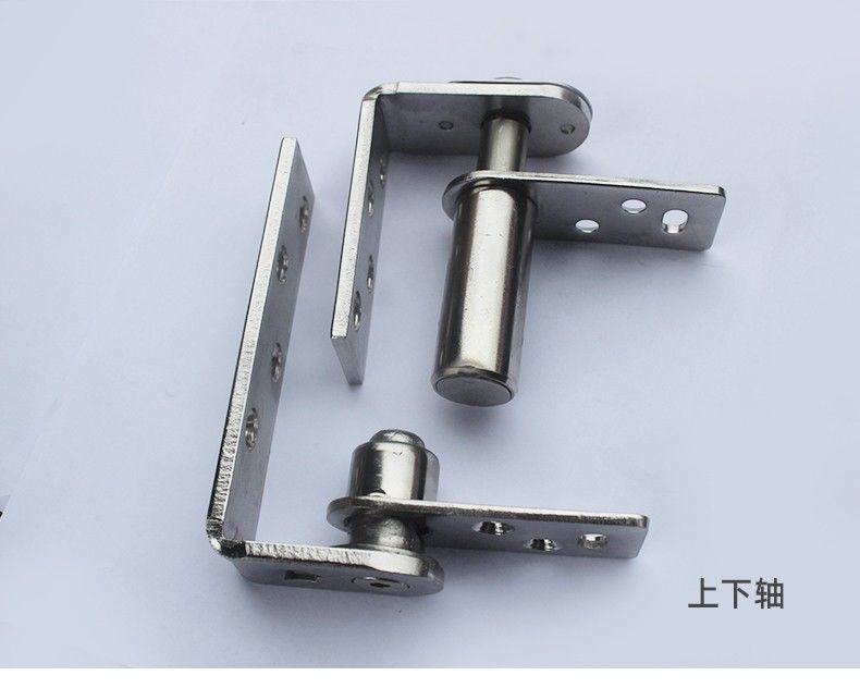 吧台门铰链合页半腰门卫生间门天地轴上下铰链回弹铰链 25型号铰链一