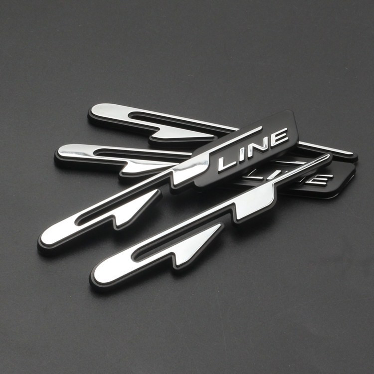 适用于现代i30飞思起亚索兰托k5斯汀格尾部gtline车标改装车贴尾标 gt