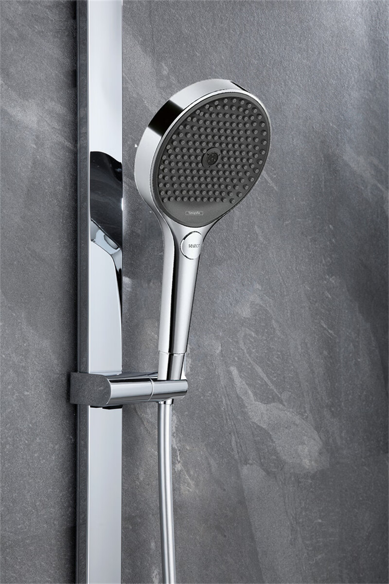 汉斯格雅(hansgrohe)汉斯格雅德国汉斯境雨130m进口手持白色玻璃置物