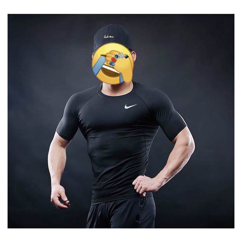 korc耐··克ni··ke背心男篮球紧身衣男体育生训练高弹户外跑步紧身