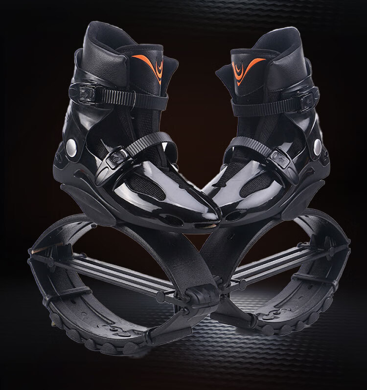 健身弹跳鞋 蹦跳鞋弹力跳跳鞋儿童健身器成人跑步超级袋鼠弹跳鞋弹簧