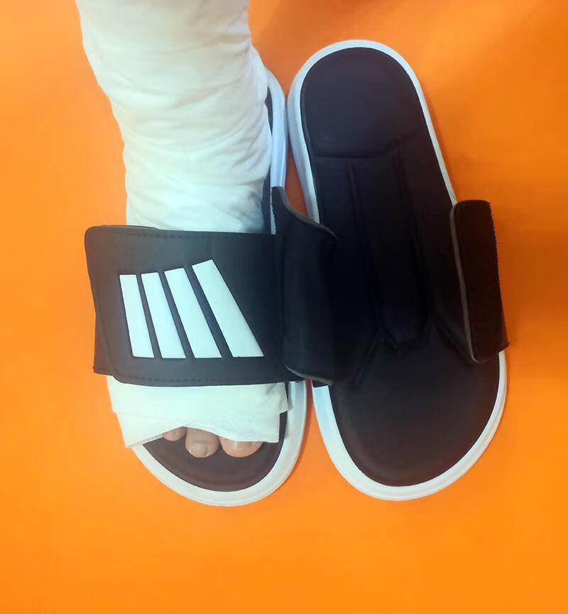 夏季脚肿大变形老人鞋脚趾受伤脚肿的鞋子孕妇脚浮水肿凉拖鞋子男女外