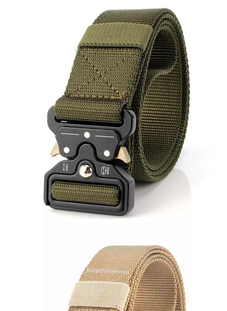 户外特战战术腰带战术腰带男户外特种军兵多功能裤带青年帆布皮带陆战