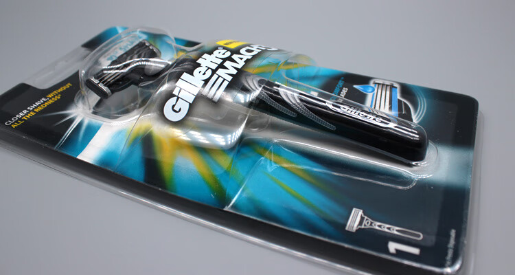 进口吉列(gillette)锋速3刀片刮胡刀突破手动剃须刀头刀架 9刀头1刀架