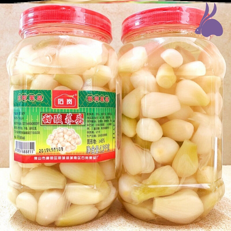 佛山特产石岗甜酸荞头13kg酸甜茭头藠头腌制藠头开胃下饭菜650g13kg